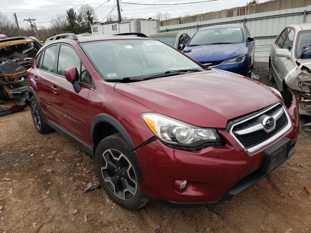 SUBARU XV CROSSTR 2014 with VIN JF2GPACC4E8233931 - Photo from auction