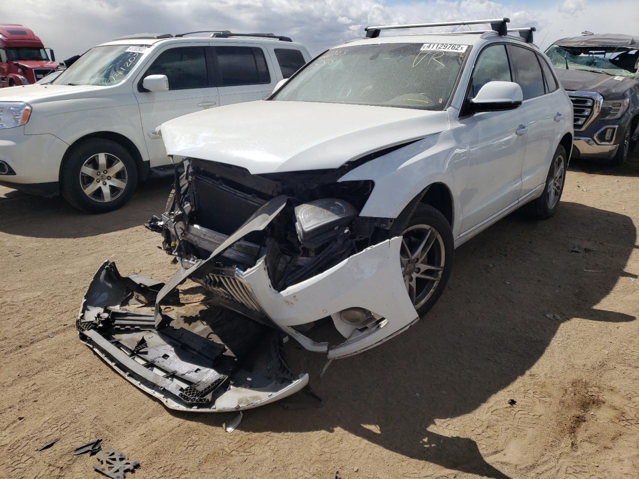 Photo 2 from auction – 2017 AUDI Q5 PREMIUM with VIN WA1C2AFP8HA068838