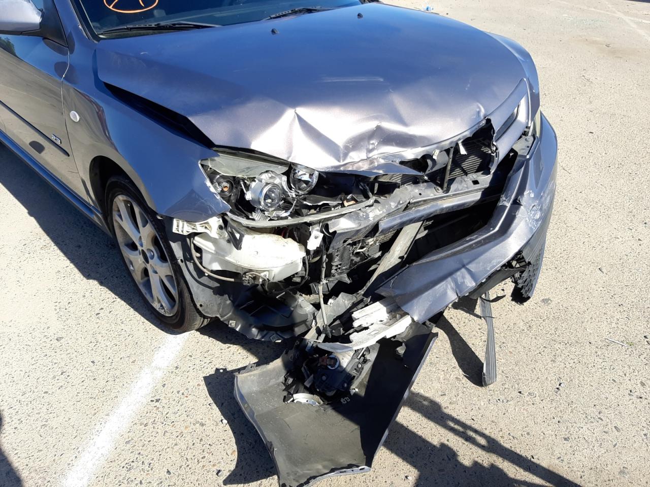 Photo 9 from auction – 2008 MAZDA 3 HATCHBAC with VIN JM1BK344481847238