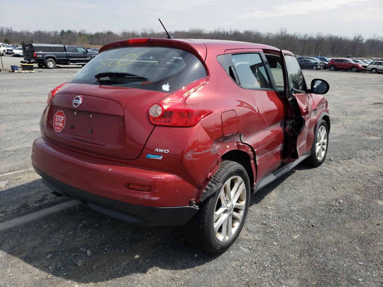 Photo 4 from auction – 2013 NISSAN JUKE S with VIN JN8AF5MV4DT216061