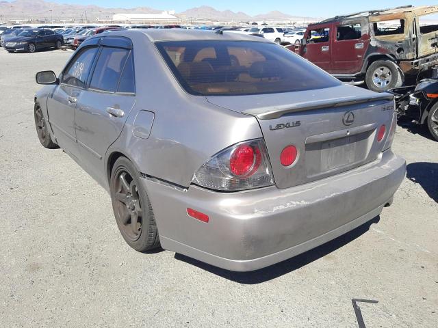 Photo 3 from auction – 2003 LEXUS IS 300 with VIN JTHBD192430076301