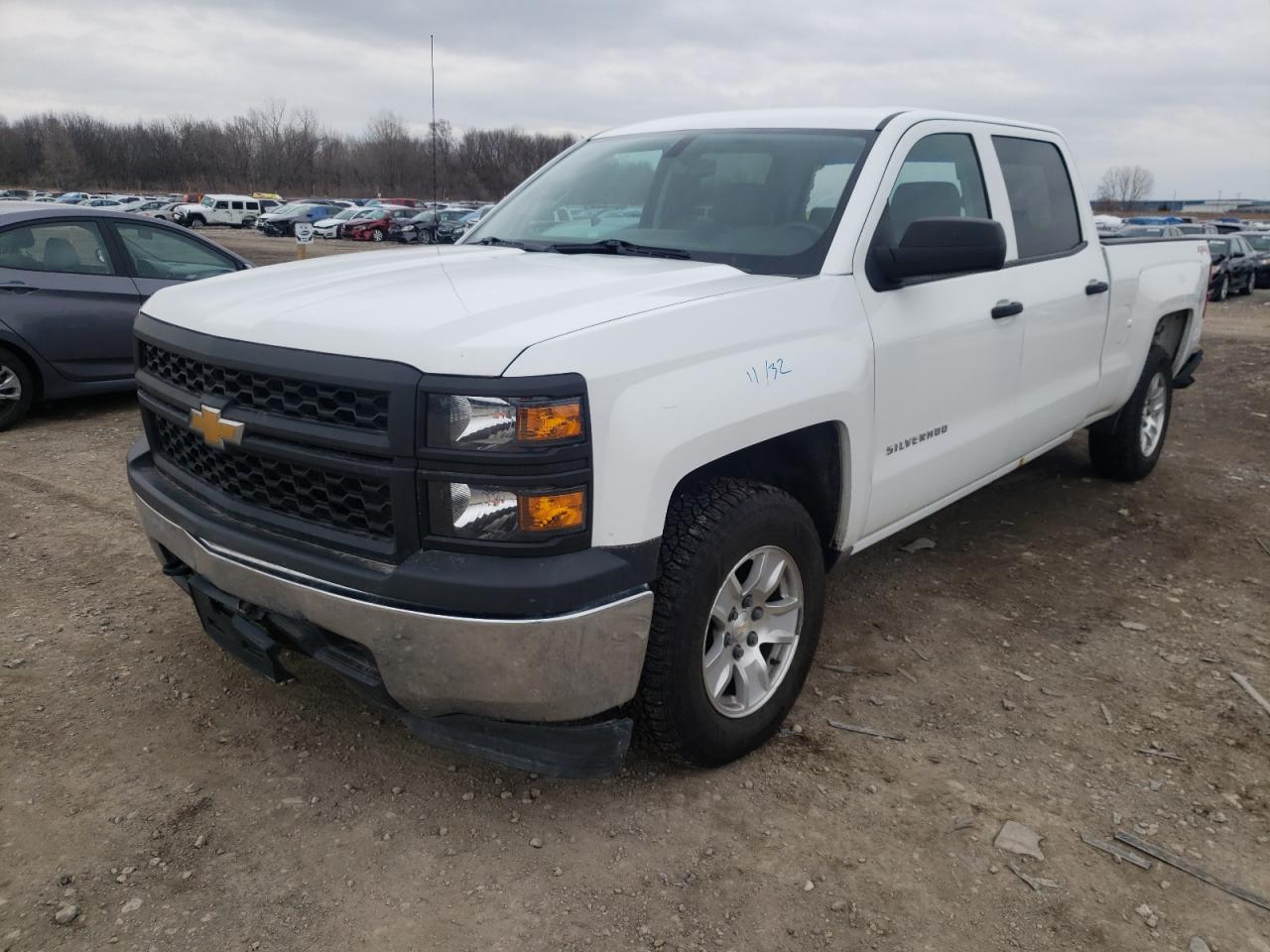 Photo 2 from auction – 2014 CHEVROLET SILVERADO with VIN 3GCUKPEH1EG358813