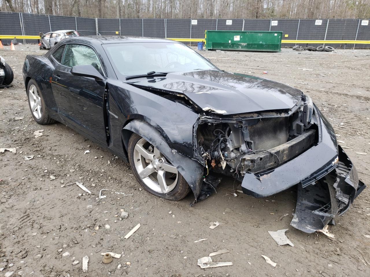 CHEVROLET CAMARO LT 2015 with VIN 2G1FD1E37F9302741 - Photo from auction