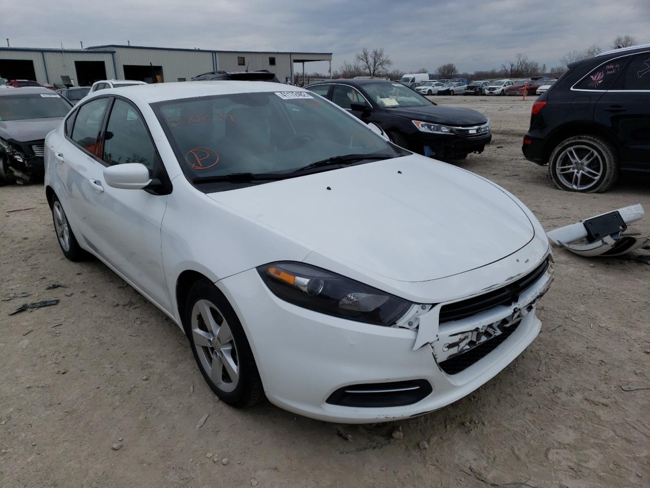 DODGE DART SXT 2016 with VIN 1C3CDFBB9GD550839 - Photo from auction