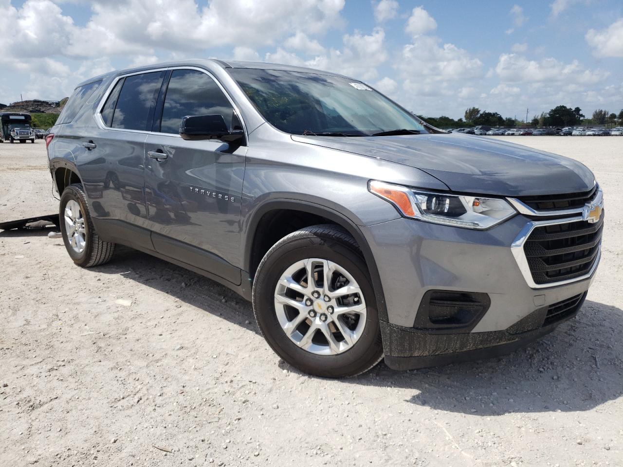 CHEVROLET TRAVERSE L 2020 with VIN 1GNERFKW2LJ311726 - Photo from auction