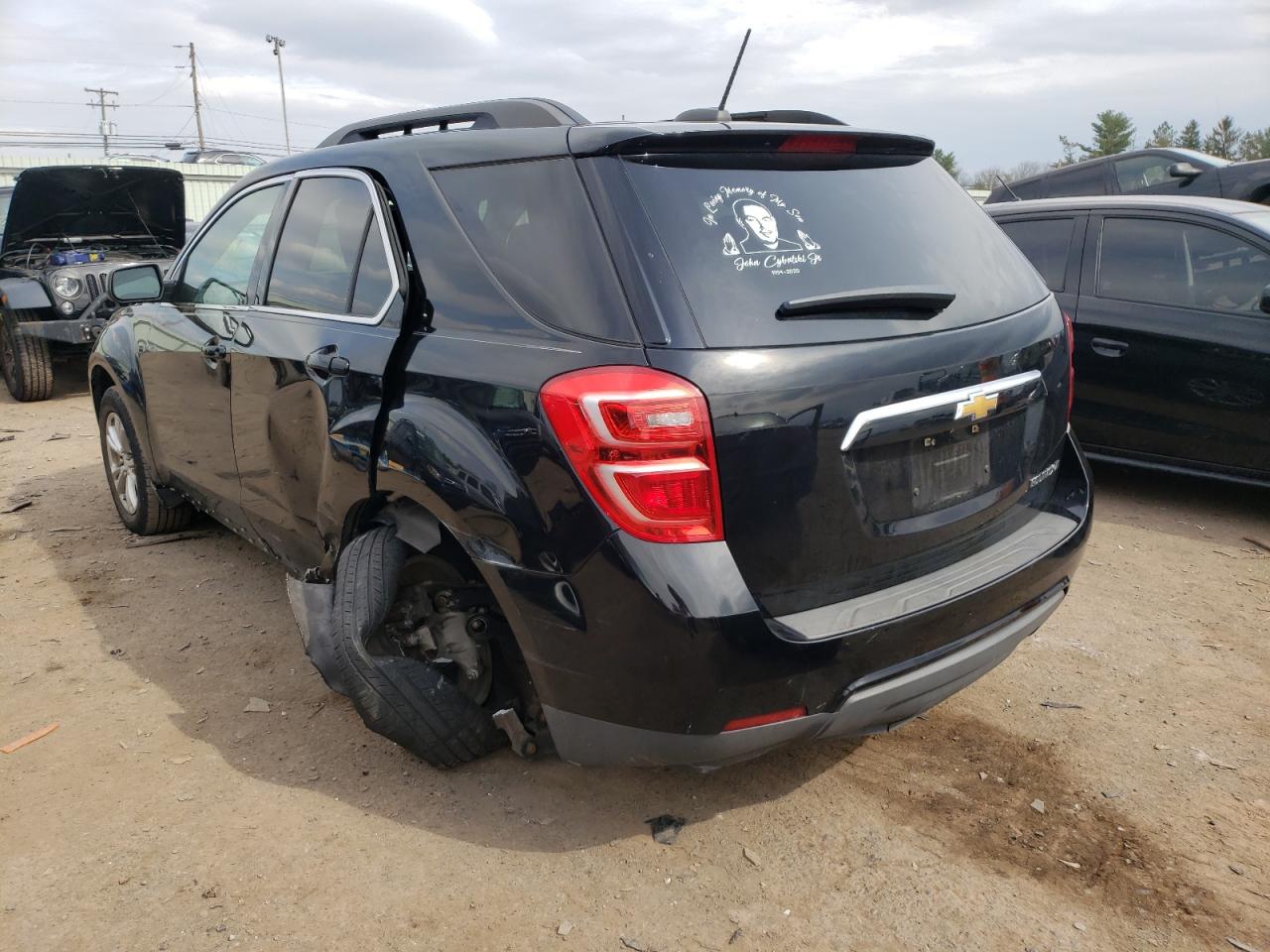 Photo 3 from auction – 2016 CHEVROLET EQUINOX LT with VIN 2GNALCEK7G1111965