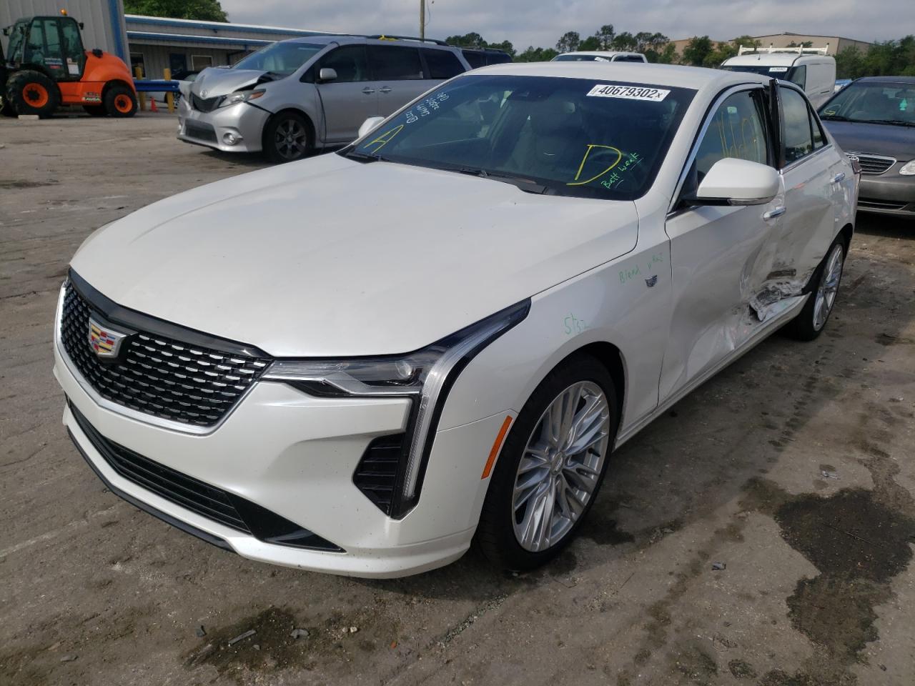 Photo 2 from auction – 2021 CADILLAC CT4 PREMIU with VIN 1G6DB5RK4M0128828