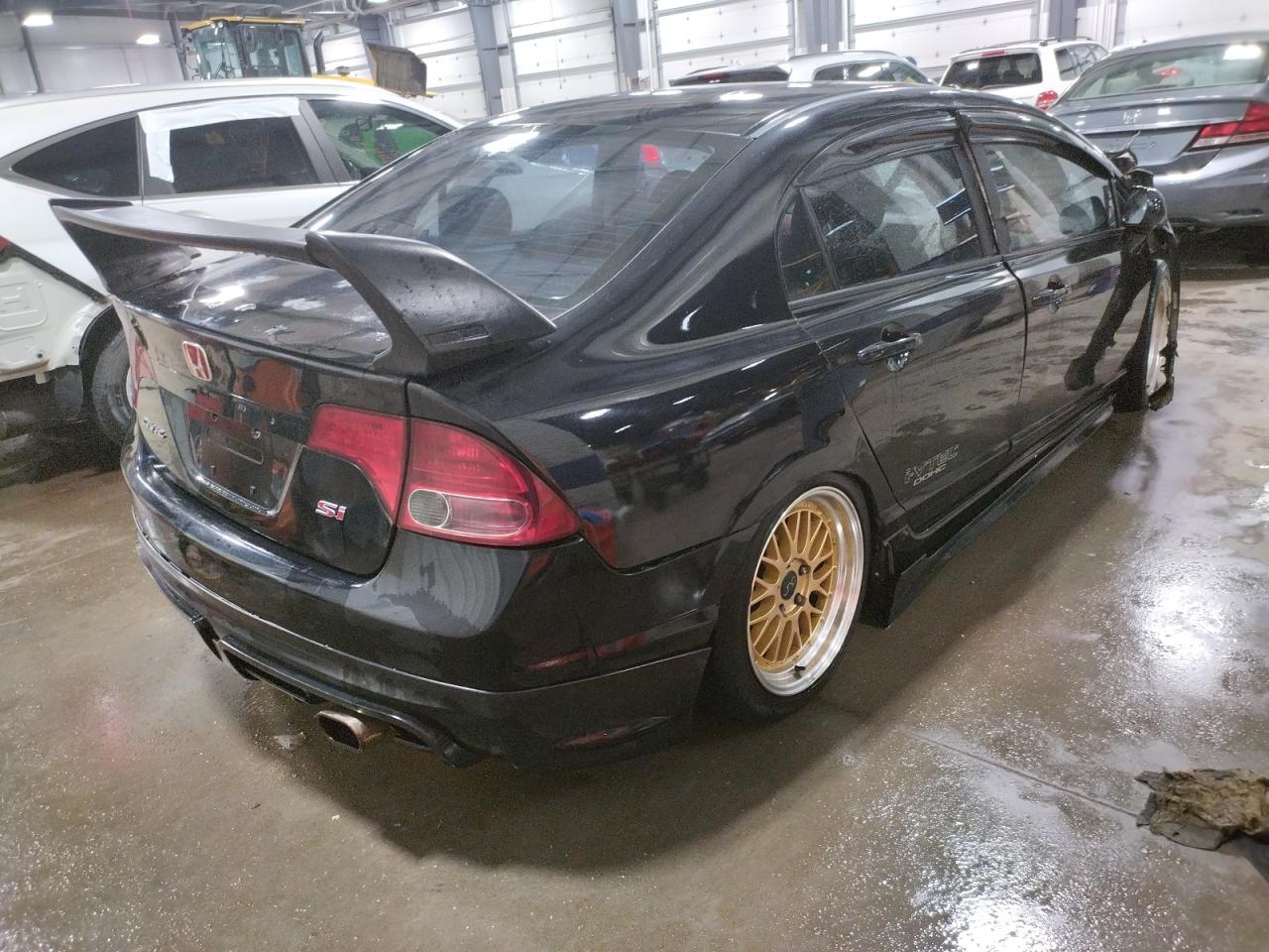 Photo 4 from auction – 2007 HONDA CIVIC SI with VIN 2HGFA55587H716158