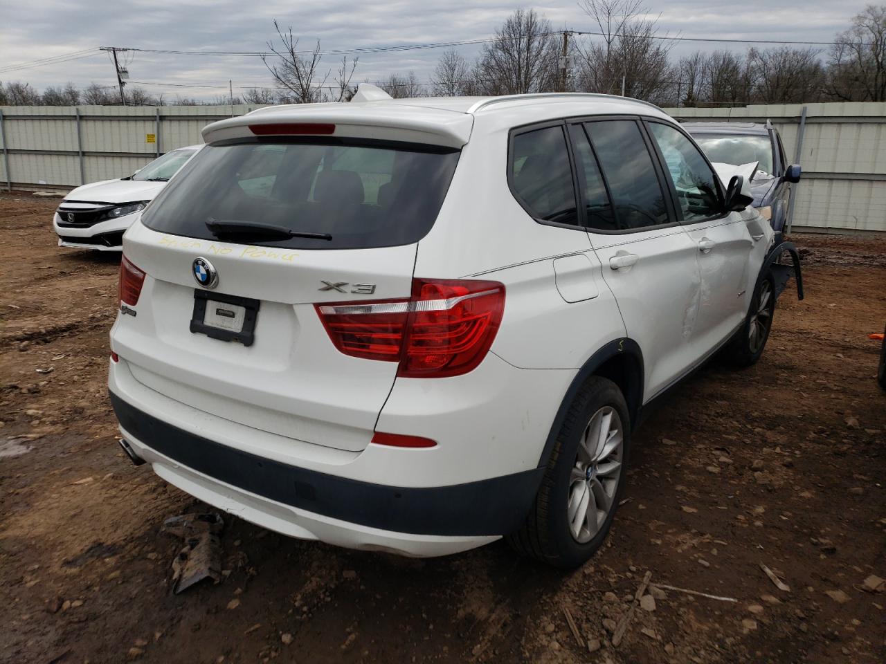 Photo 4 from auction – 2014 BMW X3 with VIN 5UXWX9C51E0D34676