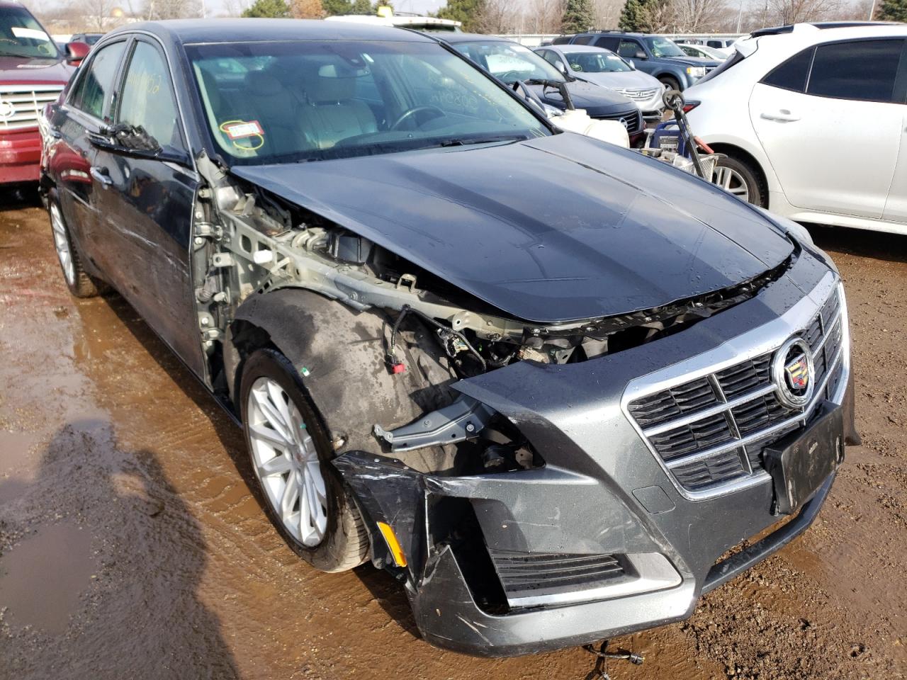 CADILLAC CTS 2014 with VIN 1G6AW5SX0E0141431 - Photo from auction