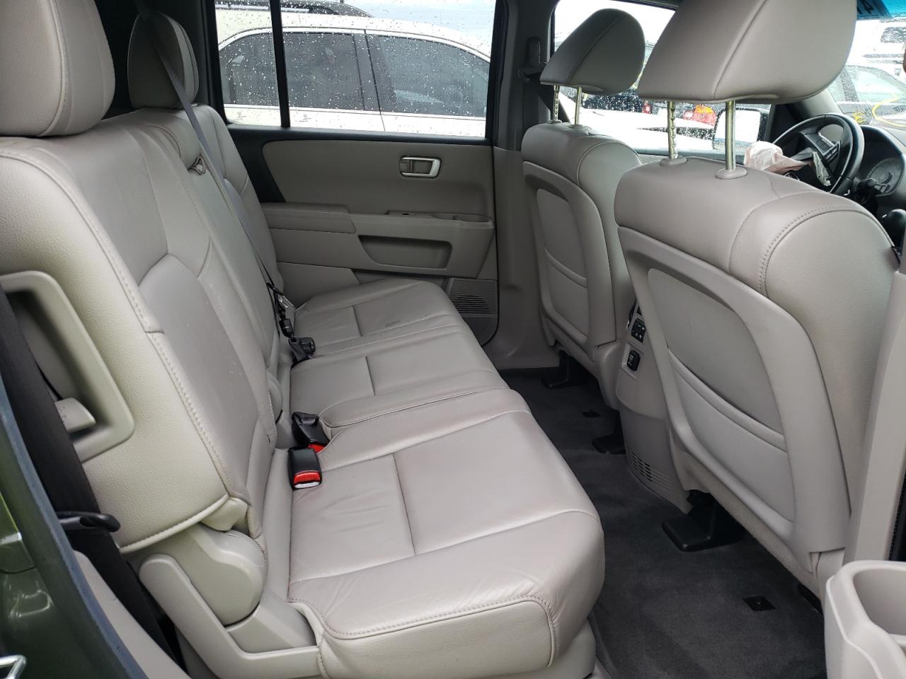 Photo 6 from auction – 2012 HONDA PILOT EXL with VIN 5FNYF4H55CB003801