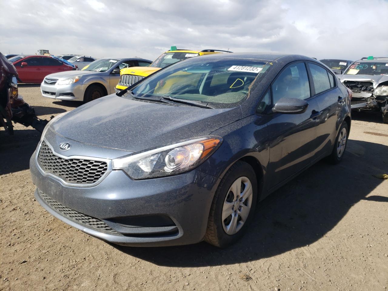 Photo 2 from auction – 2016 KIA FORTE LX with VIN KNAFK4A6XG5593858