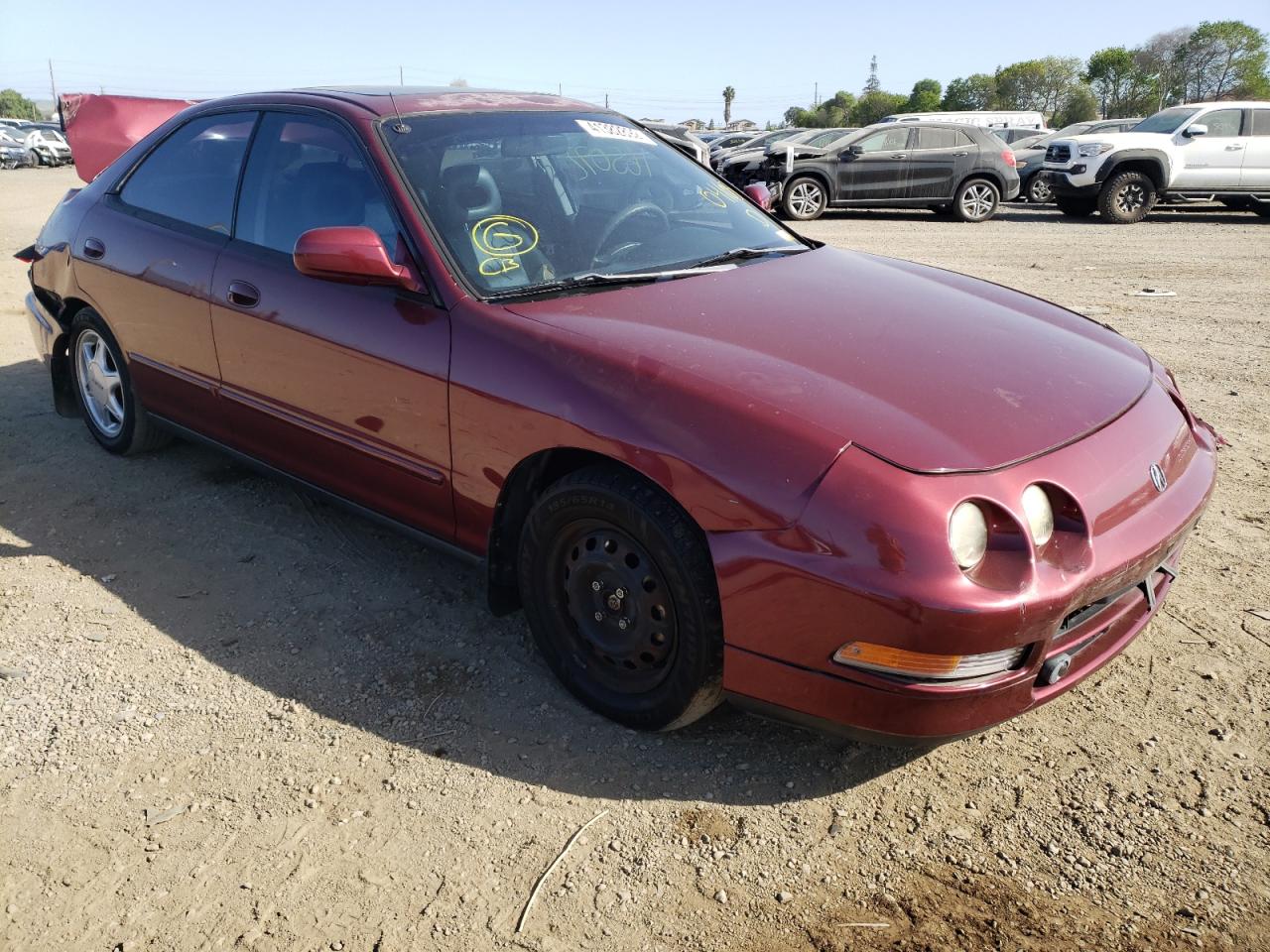 ACURA INTEGRA LS 1996 with VIN JH4DB7664TS003717 - Photo from auction