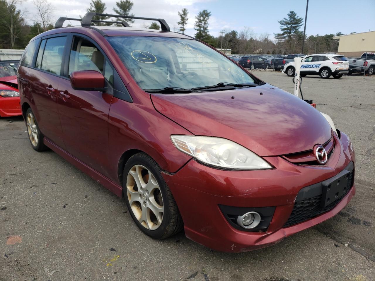 MAZDA 5 2010 with VIN JM1CR2WL4A0388514 - Photo from auction
