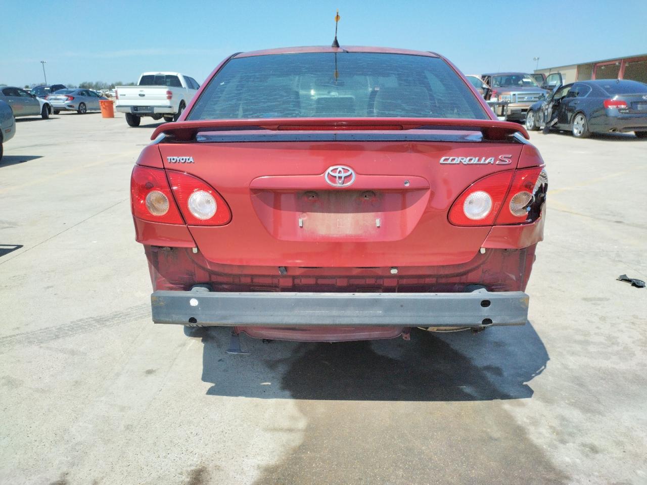 Photo 9 from auction – 2008 TOYOTA COROLLA CE with VIN 1NXBR32E18Z978192