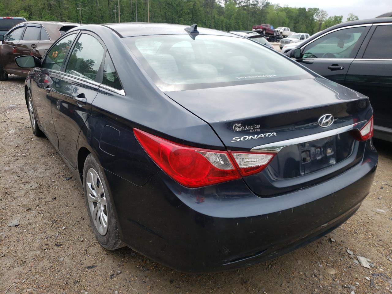 Photo 3 from auction – 2012 HYUNDAI SONATA GLS with VIN 5NPEB4AC1CH499320