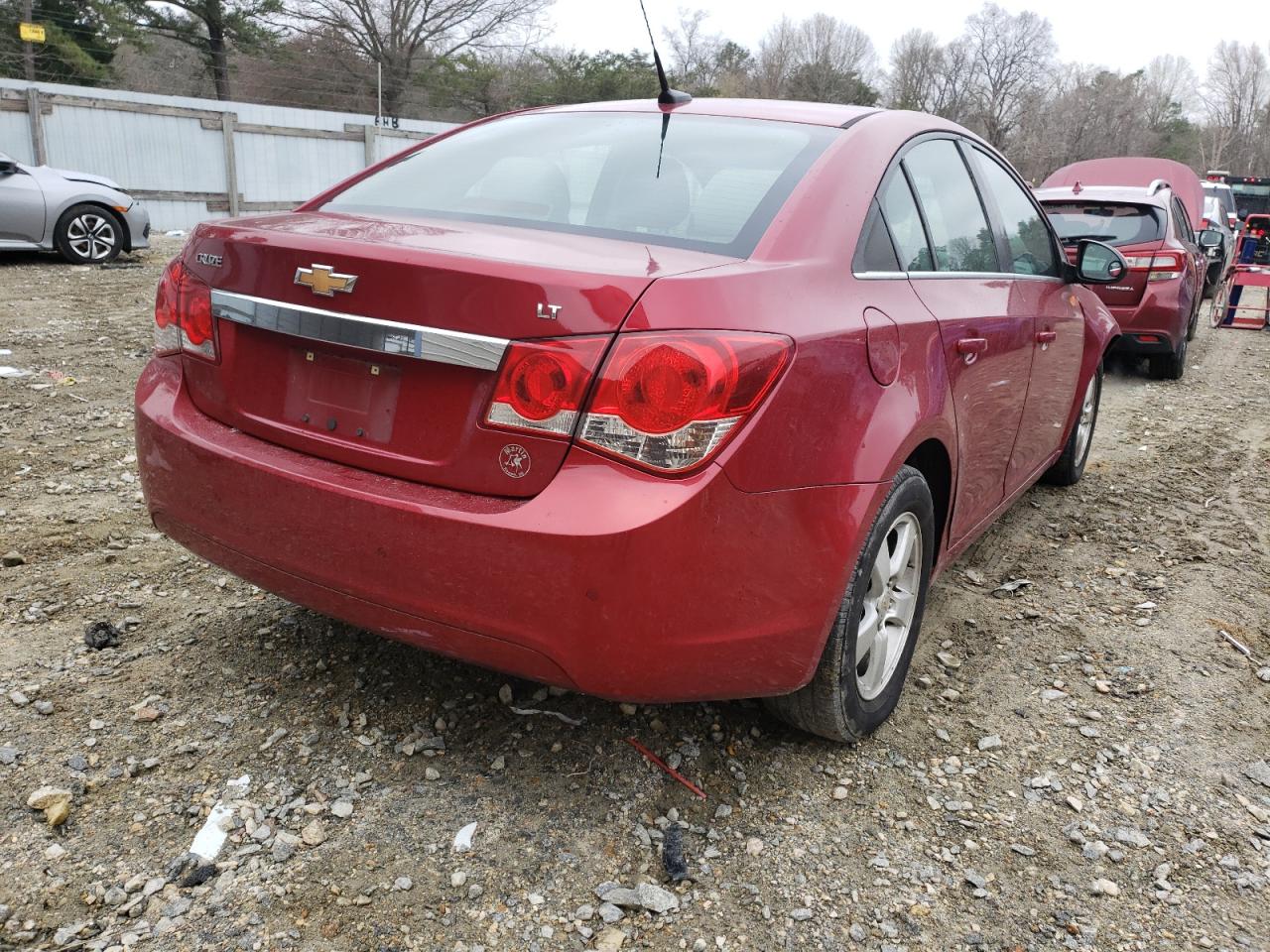 Photo 4 from auction – 2012 CHEVROLET CRUZE LT with VIN 1G1PF5SC4C7124231