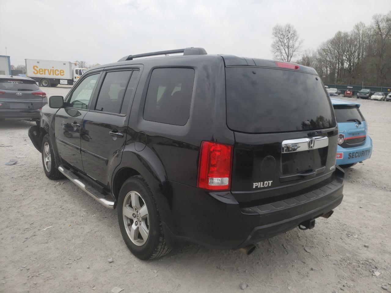 Photo 3 from auction – 2009 HONDA PILOT EXL with VIN 5FNYF48689B012364