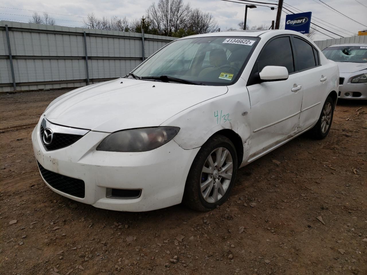 Photo 2 from auction – 2008 MAZDA 3 I with VIN JM1BK32G481861718
