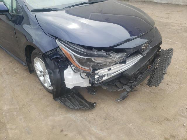 Photo 9 from auction – 2021 TOYOTA COROLLA LE with VIN JTDVPMAE6MJ129573