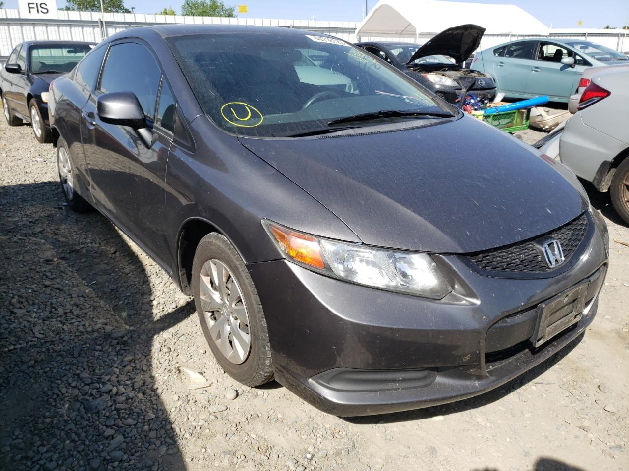 HONDA CIVIC LX 2012 with VIN 2HGFG3B54CH558855 - Photo from auction