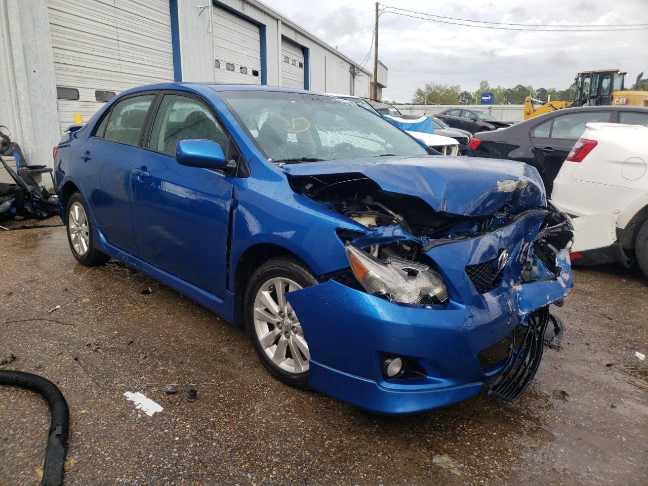 TOYOTA COROLLA BA 2010 with VIN 2T1BU4EE8AC496312 - Photo from auction