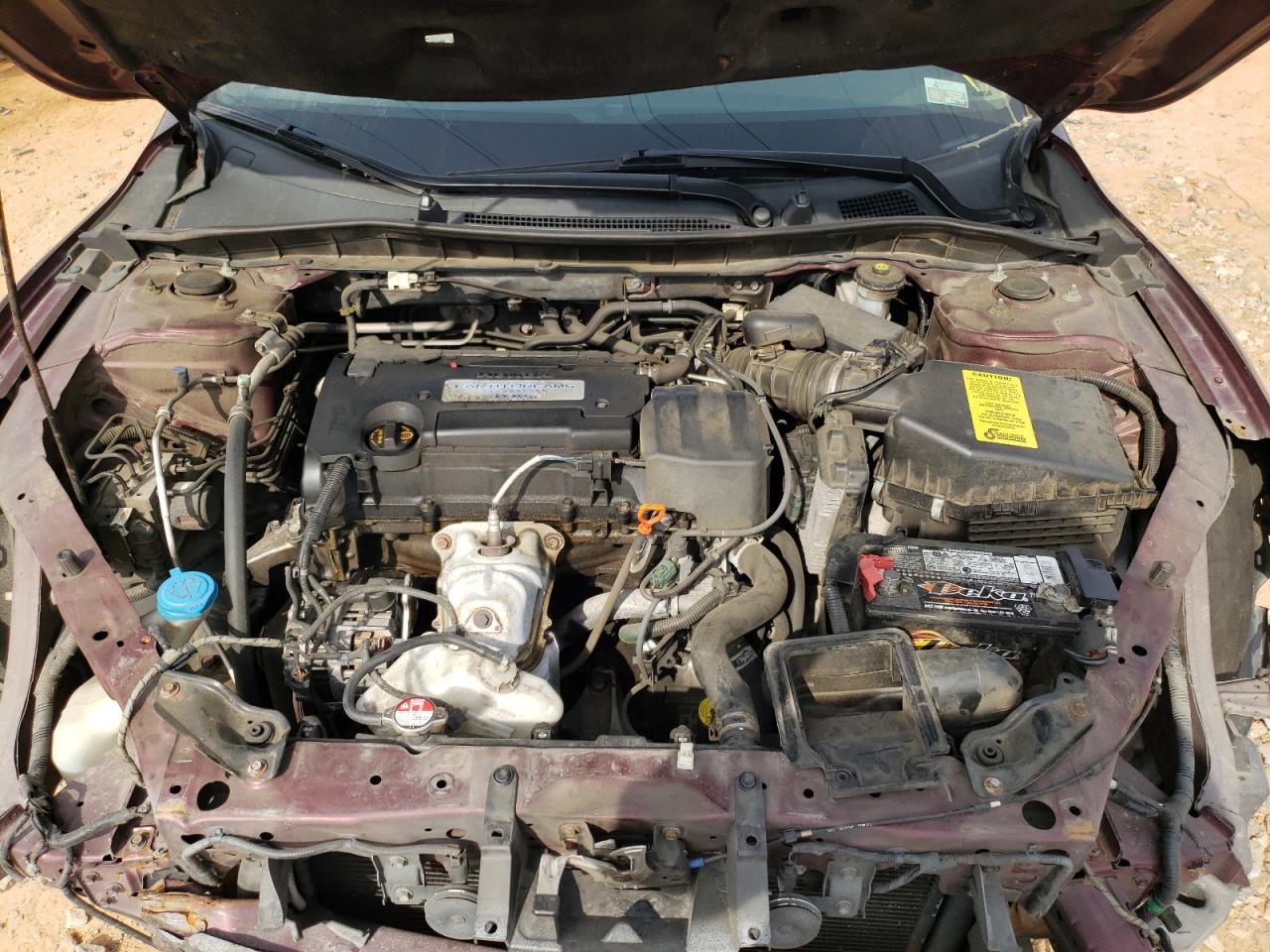 Photo 7 from auction – 2014 HONDA ACCORD LX with VIN 1HGCR2F37EA001679