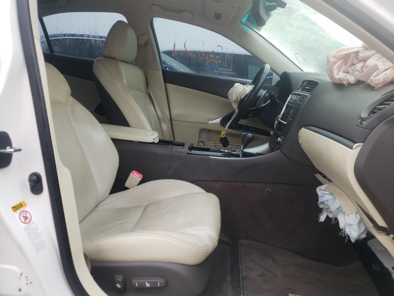 Photo 5 from auction – 2012 LEXUS IS 250 with VIN JTHBF5C27C5176812