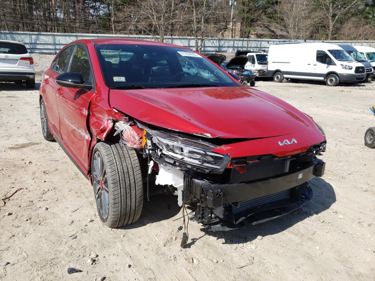 Photo 1 from auction – 2022 KIA FORTE GT with VIN 3KPF44AC8NE421347
