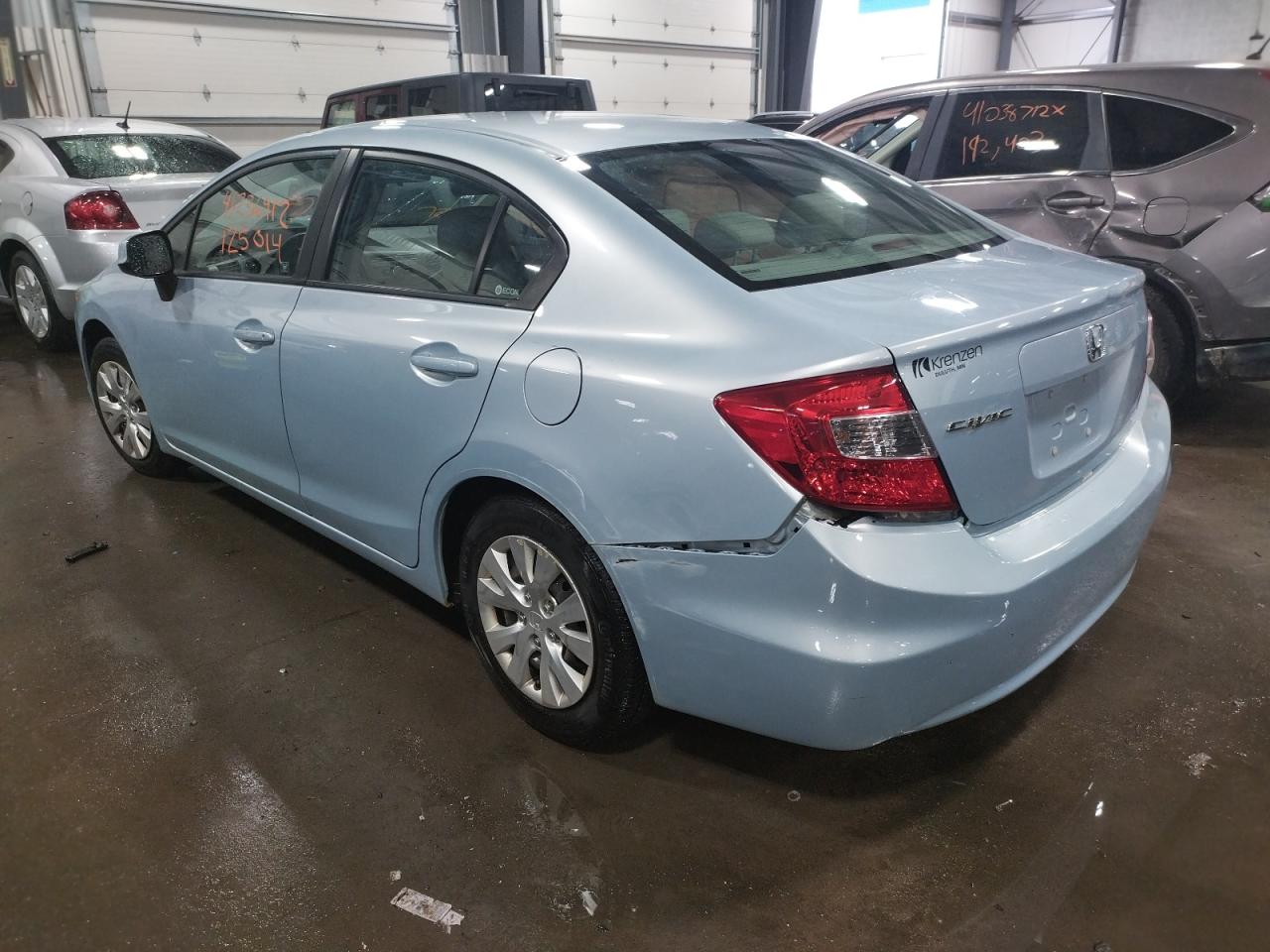 Zdjęcie 3 z aukcji – 2012 HONDA CIVIC LX z VIN 19XFB2F58CE012704