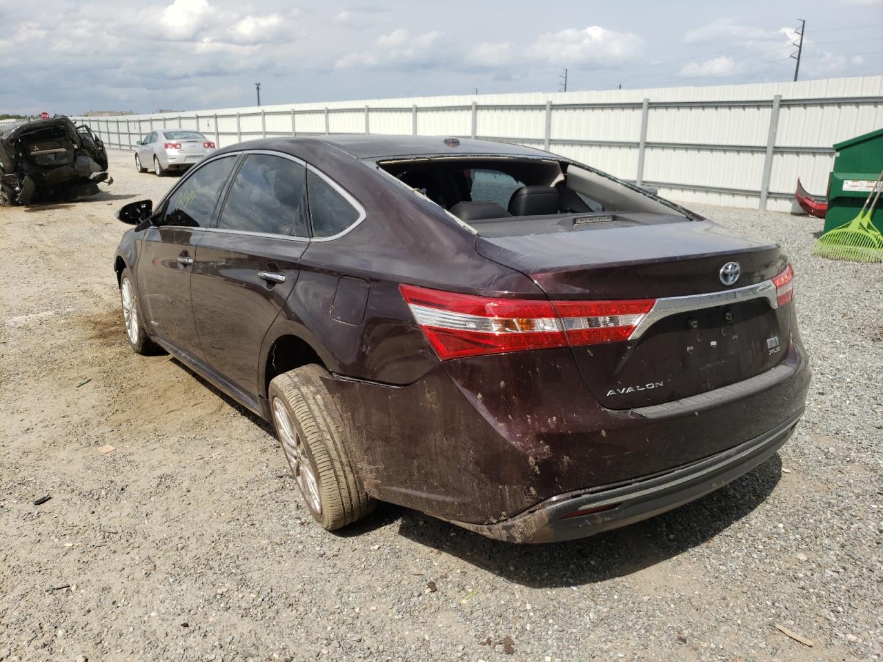 Photo 3 from auction – 2014 TOYOTA AVALON HYB with VIN 4T1BD1EB5EU030068