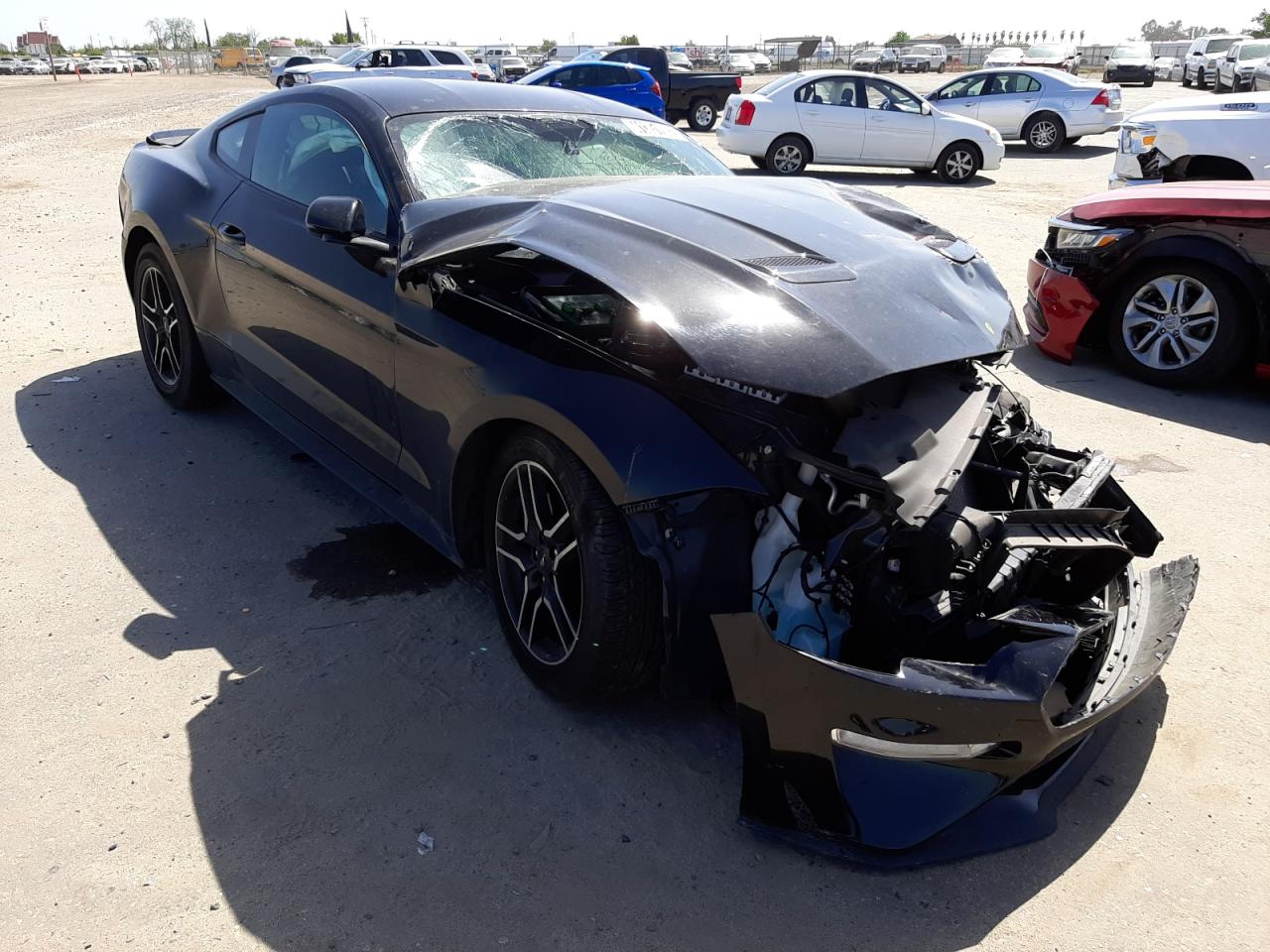 FORD MUSTANG 2020 with VIN 1FA6P8TH7L5112491 - Photo from auction