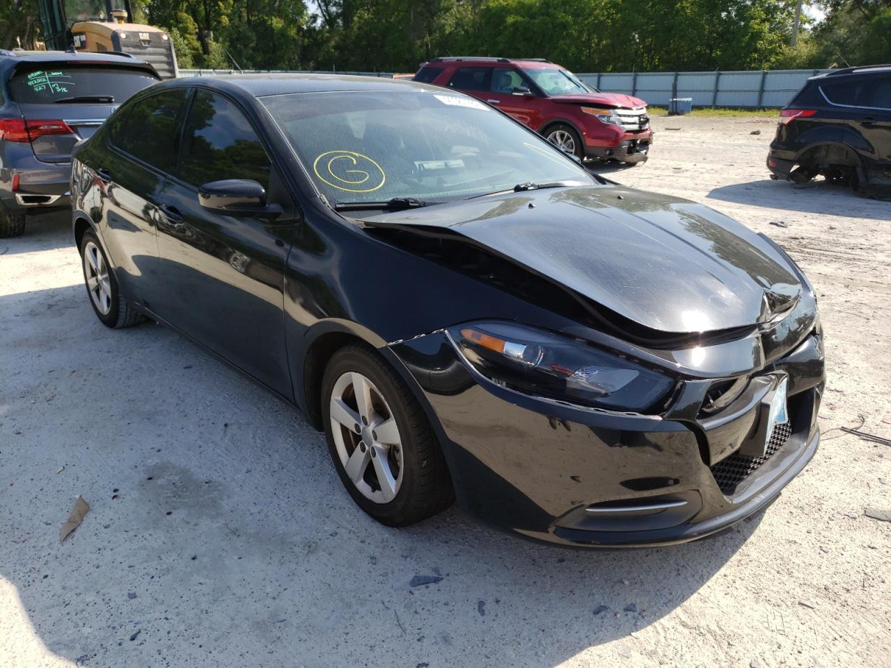 DODGE DART SXT 2015 with VIN 1C3CDFBB4FD227071 - Photo from auction