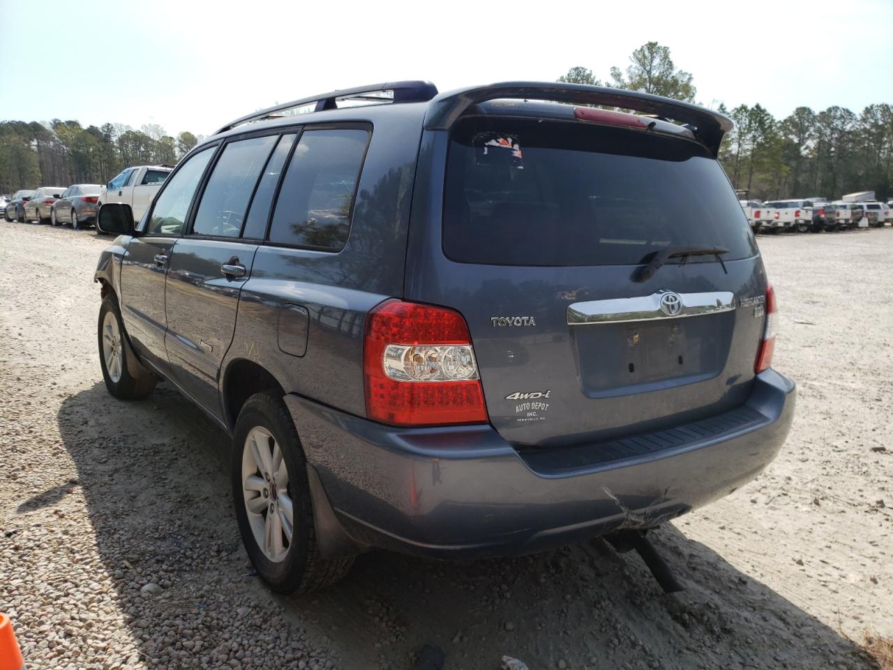 Photo 3 from auction – 2007 TOYOTA HIGHLANDER with VIN JTEEW21A670049538