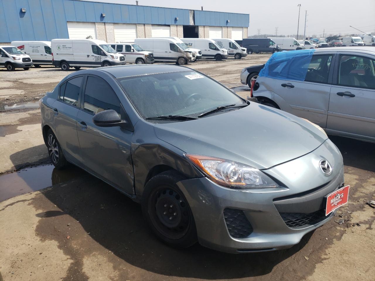 MAZDA 3 I 2012 with VIN JM1BL1UG9C1536845 - Photo from auction