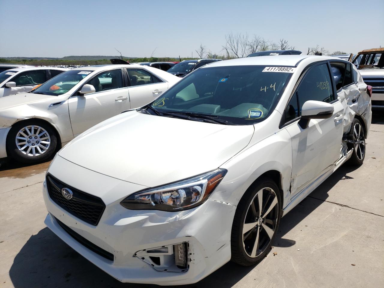 Photo 2 from auction – 2018 SUBARU IMPREZA SP with VIN 4S3GTAK68J1711518