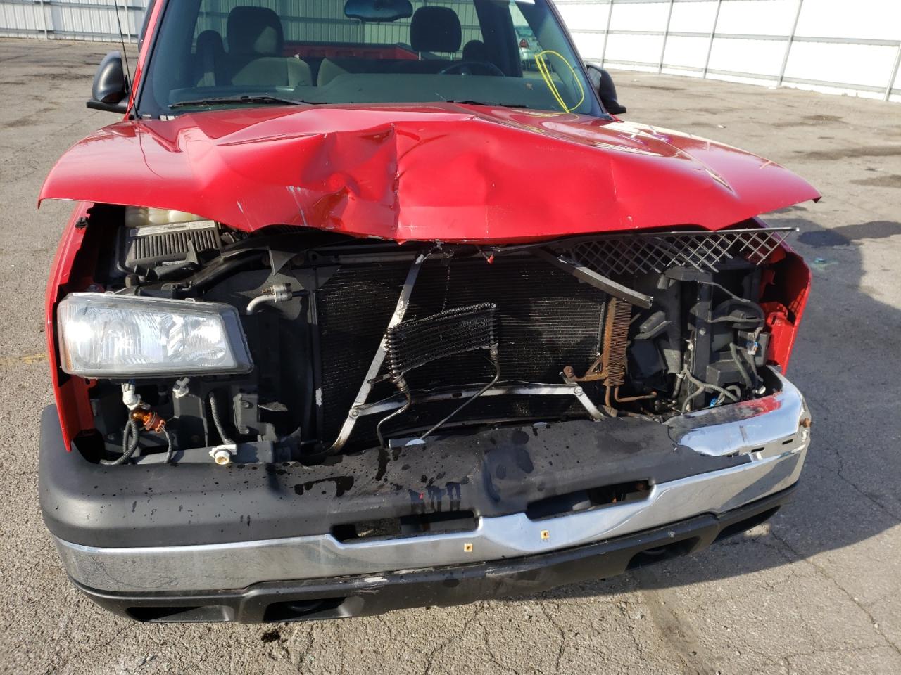 Photo 9 from auction – 2003 CHEVROLET SILVERADO with VIN 1GCEK14T53Z282954