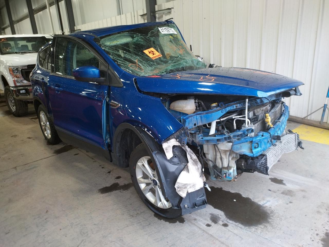 FORD ESCAPE SE 2017 with VIN 1FMCU9G92HUB43901 - Photo from auction