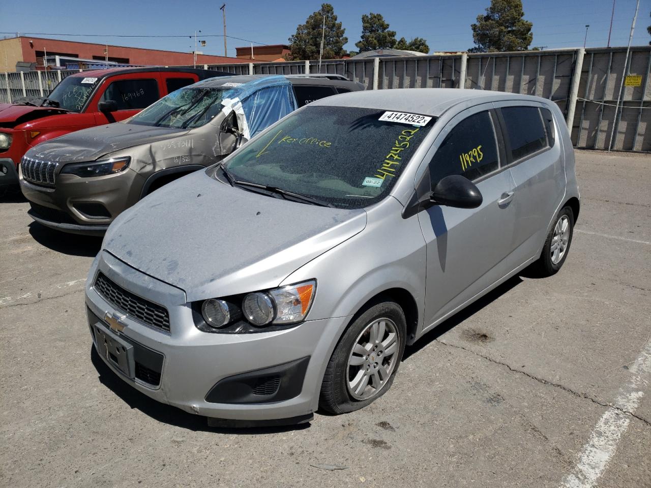 Photo 2 from auction – 2012 CHEVROLET SONIC LS with VIN 1G1JB6SH9C4115240