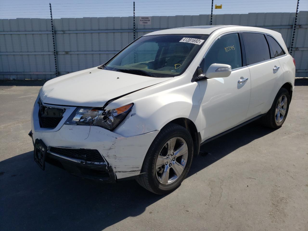 صورة رقم 2 من المزاد - 2012 ACURA MDX TECHNO مع VIN 2HNYD2H35CH549396