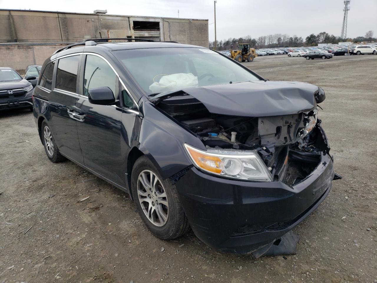 HONDA ODYSSEY EX 2012 with VIN 5FNRL5H66CB072167 - Photo from auction