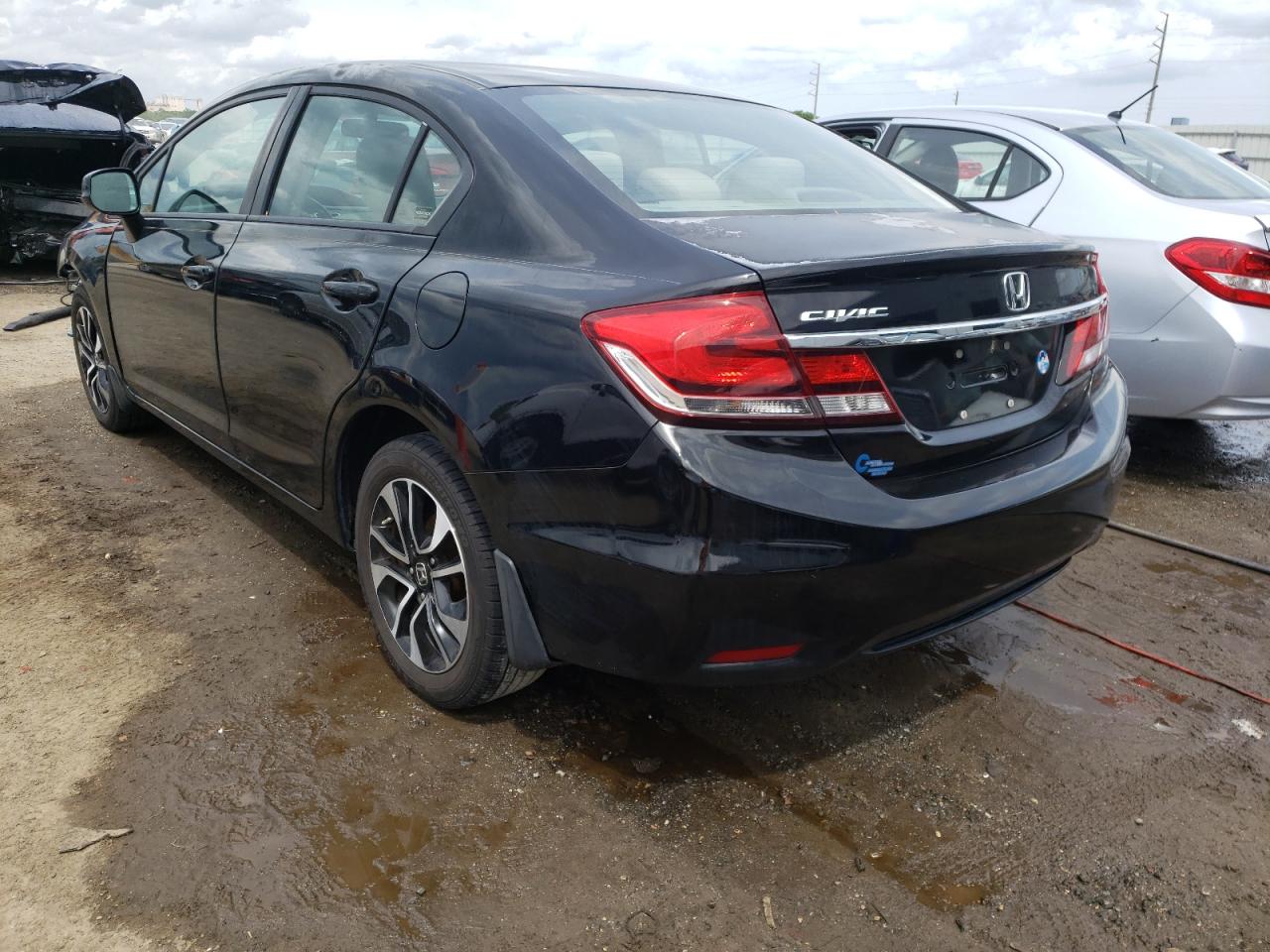 Photo 3 from auction – 2013 HONDA CIVIC EX with VIN 2HGFB2F85DH526530