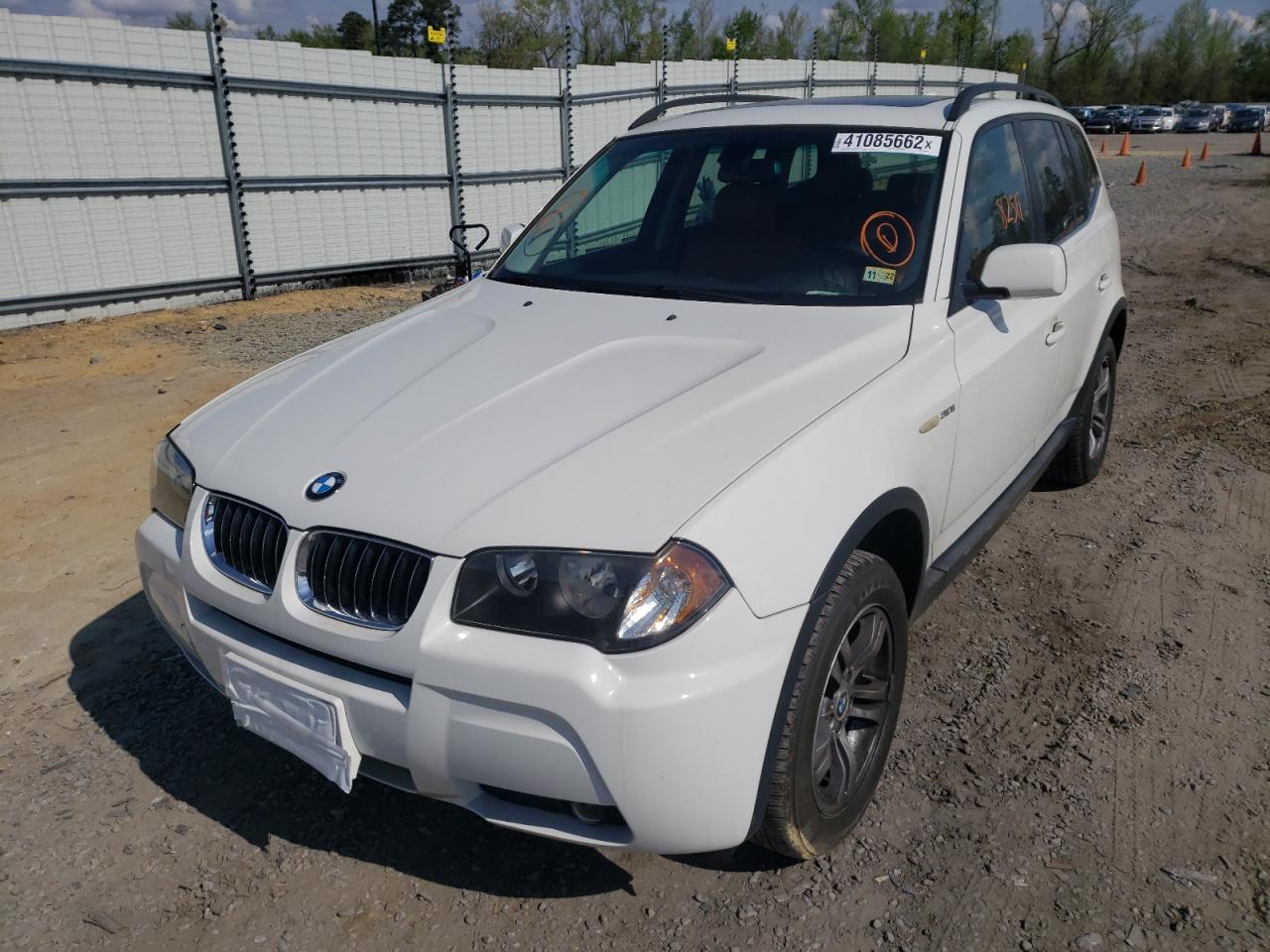 Photo 2 from auction – 2006 BMW X3 3.0I with VIN WBXPA93446WD32002