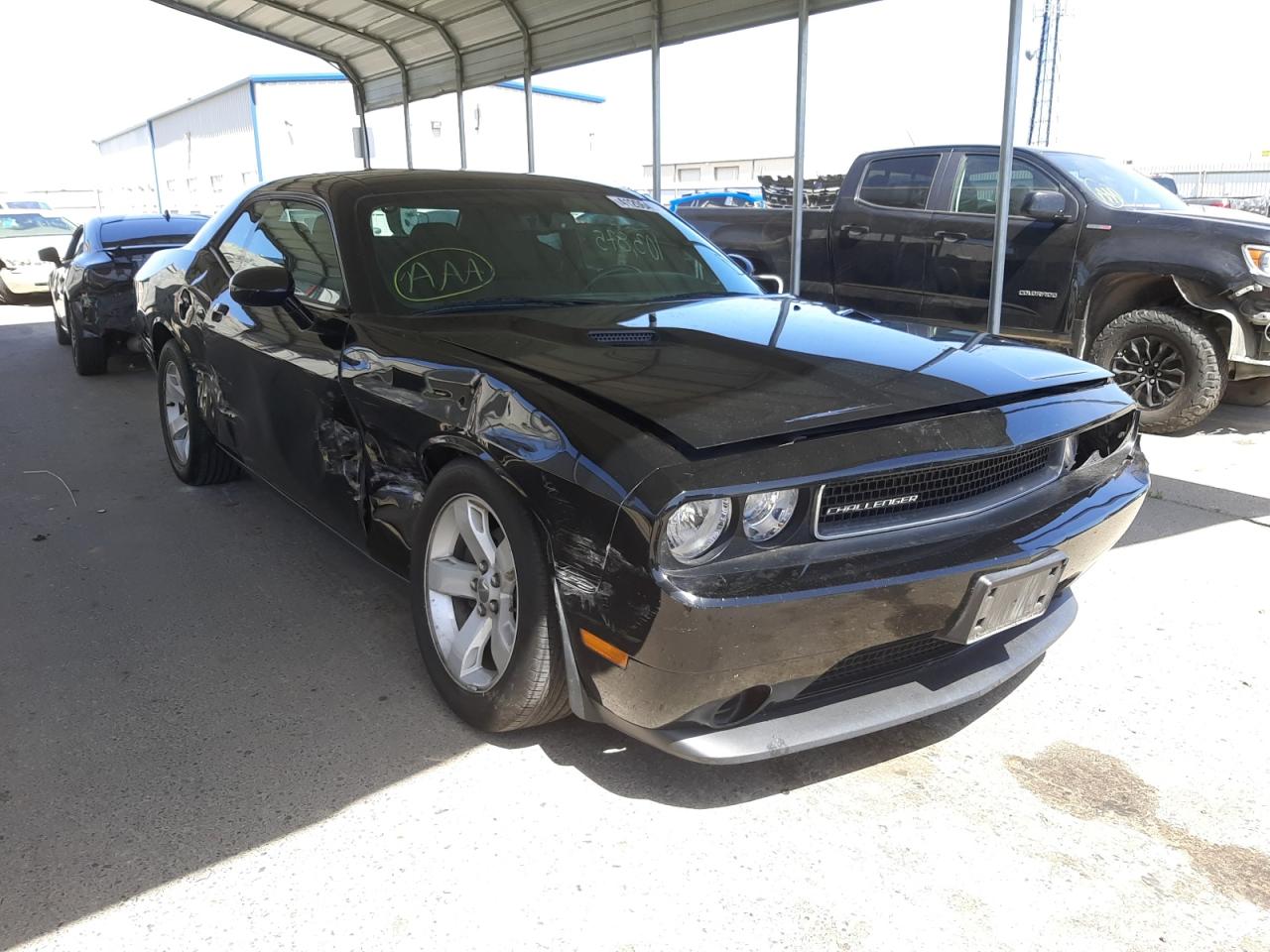 DODGE CHALLENGER 2012 with VIN 2C3CDYAG2CH176807 - Photo from auction