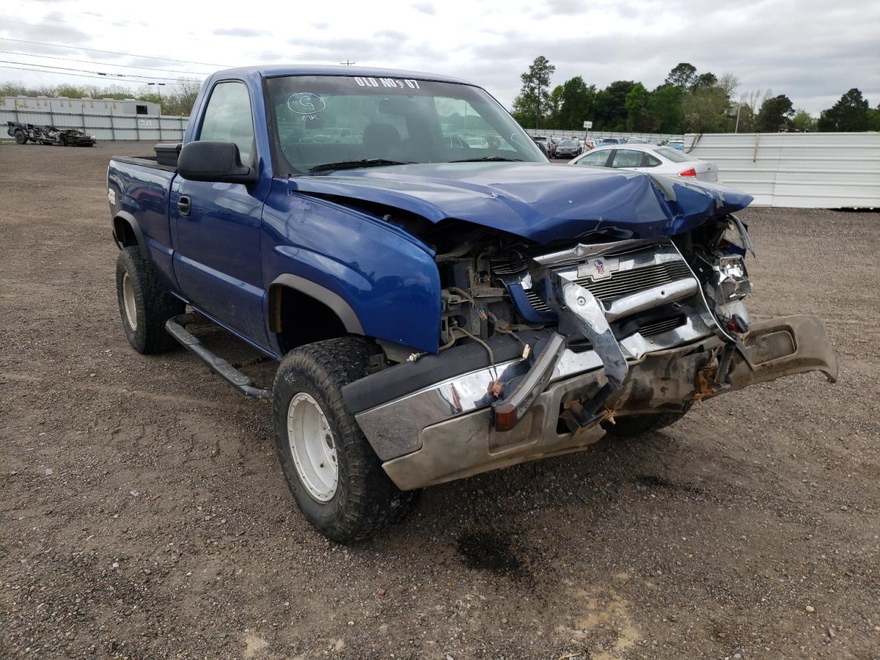 CHEVROLET SILVERADO 2003 with VIN 1GCEK14T33Z308693 - Photo from auction