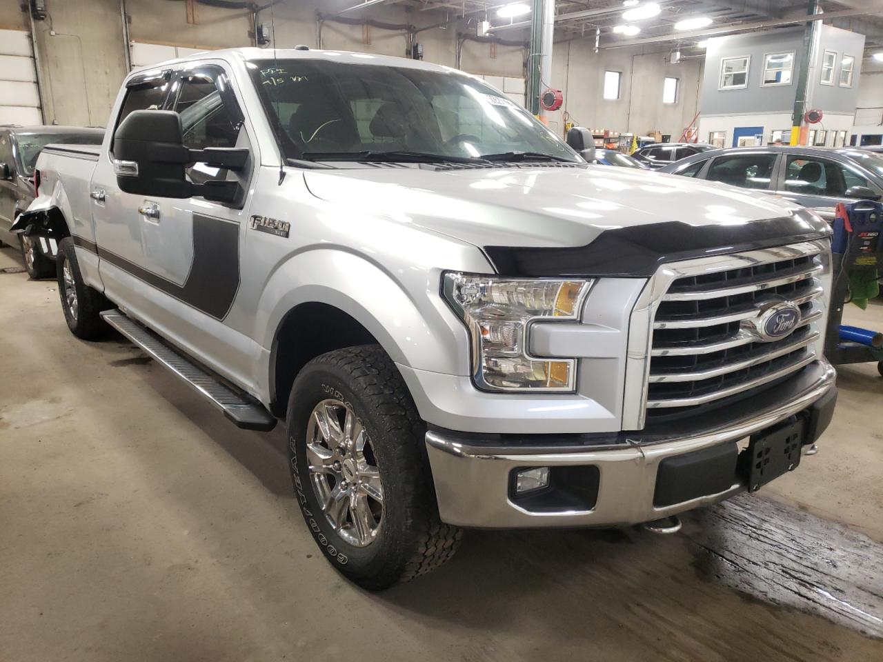 FORD F150 SUPER 2016 with VIN 1FTFW1EF6GFD25402 - Photo from auction