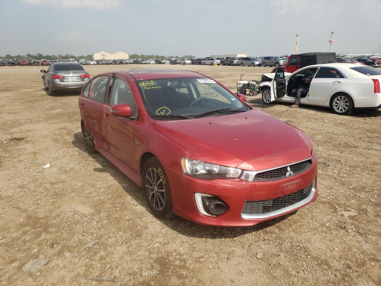 MITSUBISHI LANCER ES 2017 with VIN JA32U2FU2HU006601 - Photo from auction