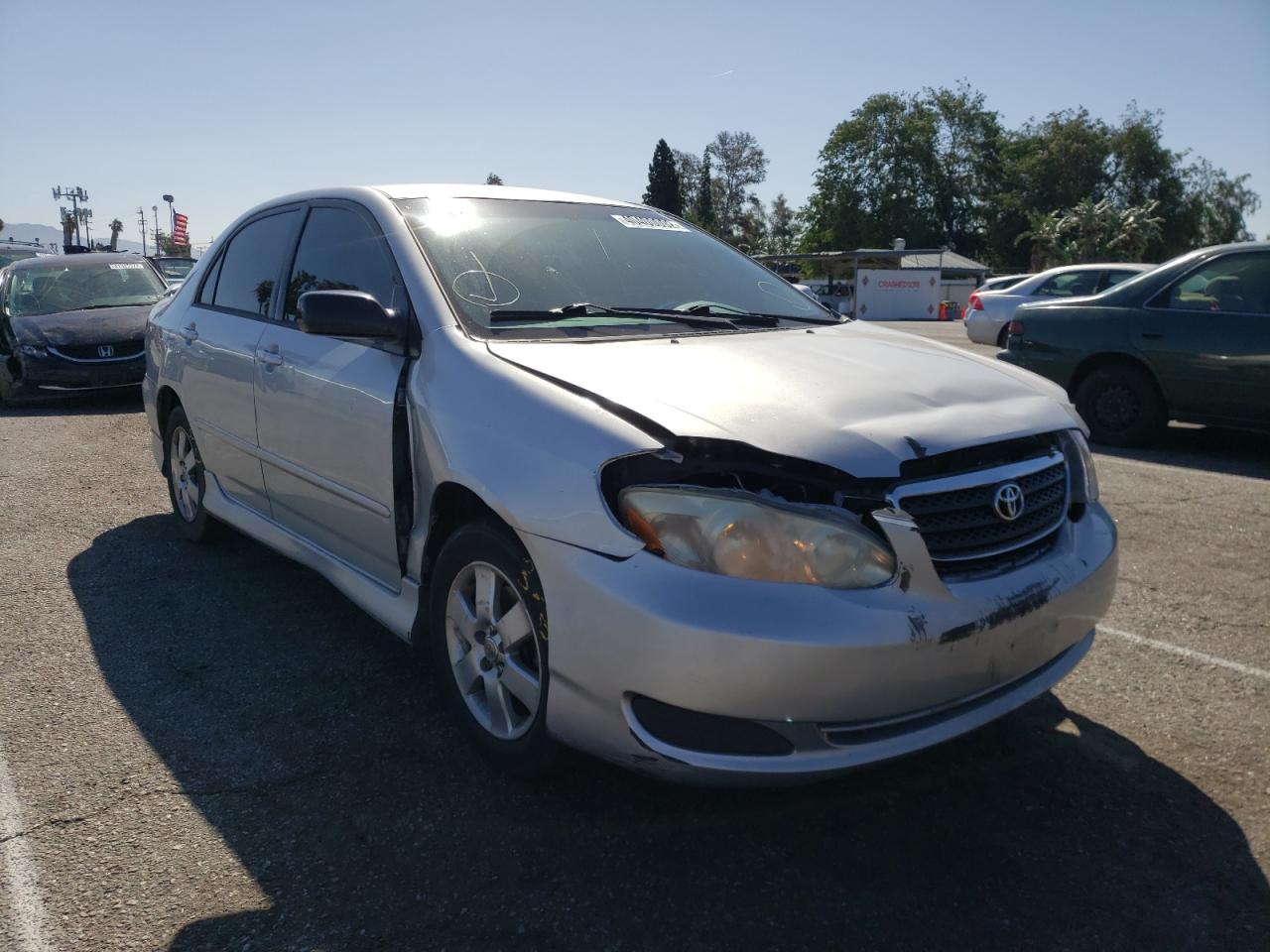 TOYOTA COROLLA CE 2005 with VIN 1NXBR32E75Z438907 - Photo from auction
