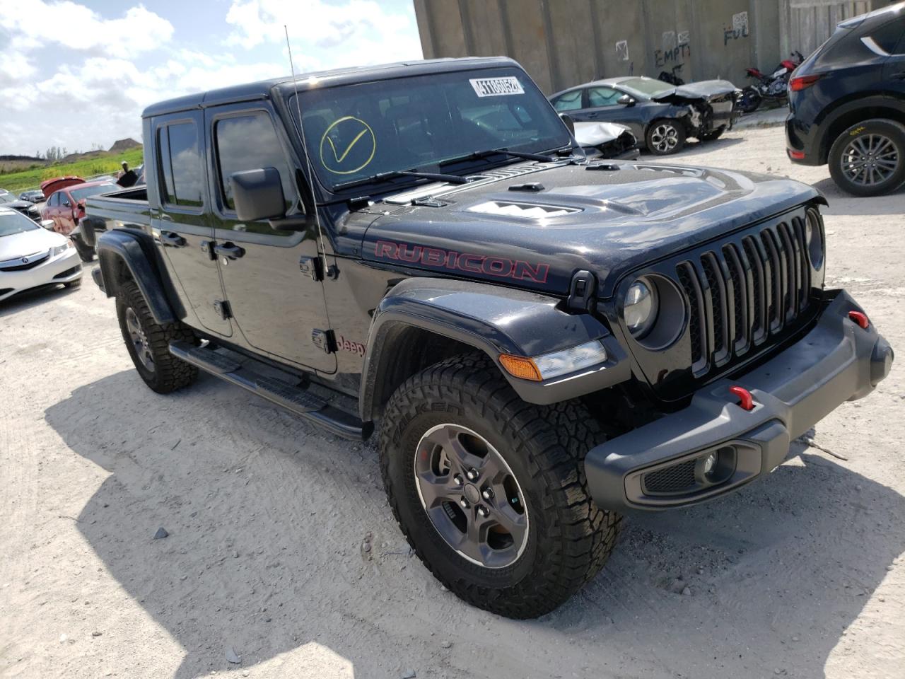 JEEP GLADIATOR 2021 with VIN 1C6JJTBG1ML590881 - Photo from auction