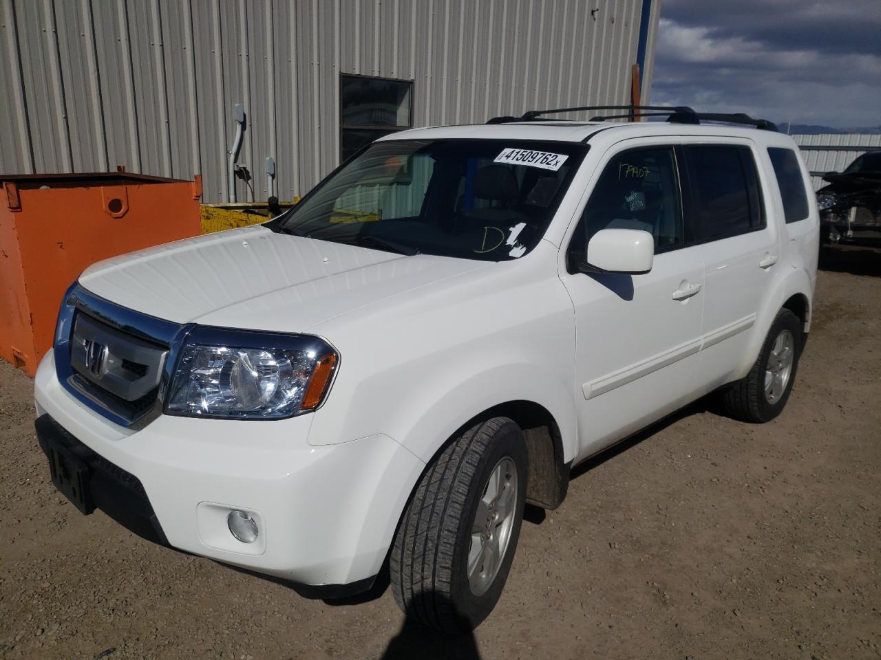 Photo 2 from auction – 2009 HONDA PILOT EXL with VIN 5FNYF48619B041933